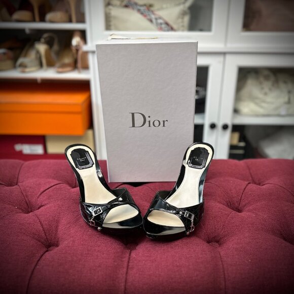 Dior Black Heels Authentic - Picture 4 of 11